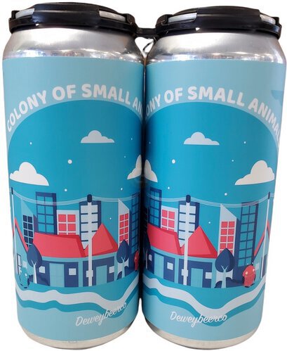 Dewey Beer Company Colony Of Small Animals Can 24 Pack