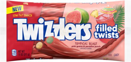 Twizzlers Filled Twists Tropical Blast Peg
