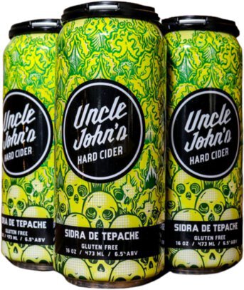 Uncle John Tepache 4 Pack Can