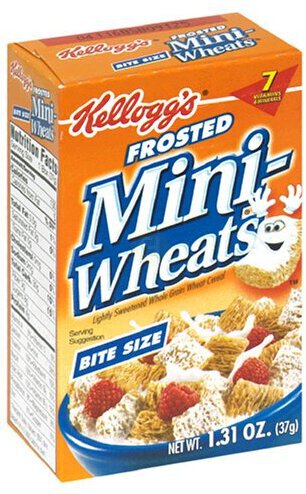 Kellogg's Frosted Mini Wheats Bite Size
