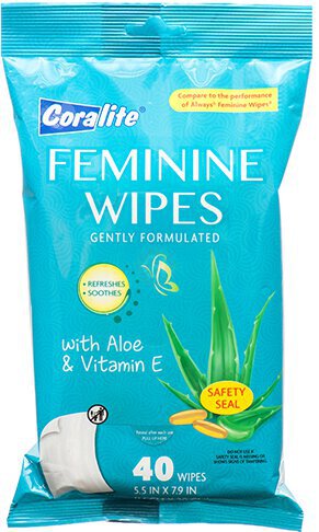 Cora Lite Feminine Wipes