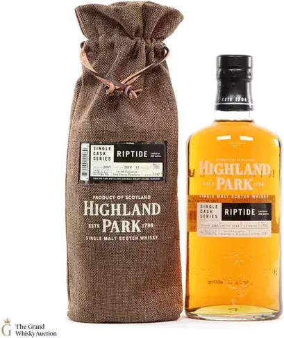 Highland Park Riptide Single Cask Years Old Scotch