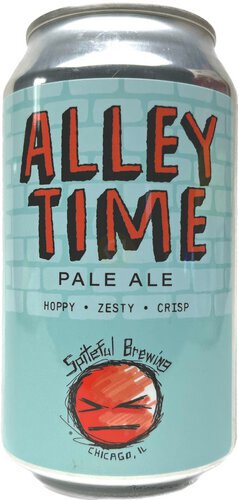 Spiteful Alley Time Pale Ale Cans