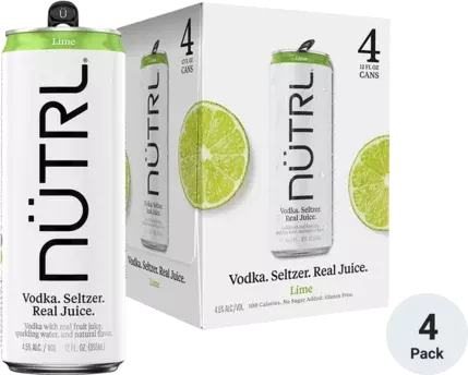 Nutrl Lime Vodka Seltzer