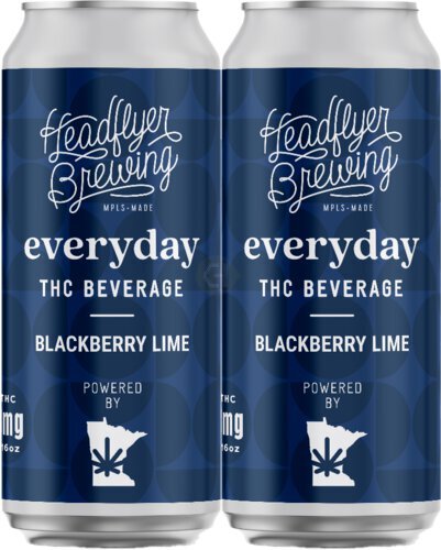 Headflyer Everyday Blackberry Lime Thc Beverage
