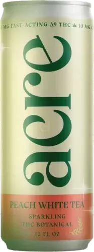 Brew Acre Peach White Spark 10mg Thc & Cbd