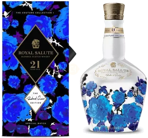 Chivas Regal Royal Salute Years Richard Quinn The Couture Collection White Blended Scotch Whisky