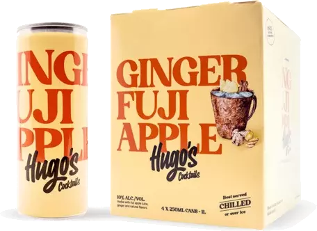 Hugos Ginger Fuji Apple Cocktail