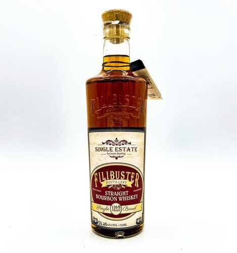Filibuster Single Estate Straight Bourbon Whiskey
