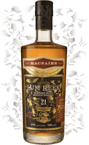Macnair's Lum Reek 21yr Peated Blended Malt Scotch Whisky