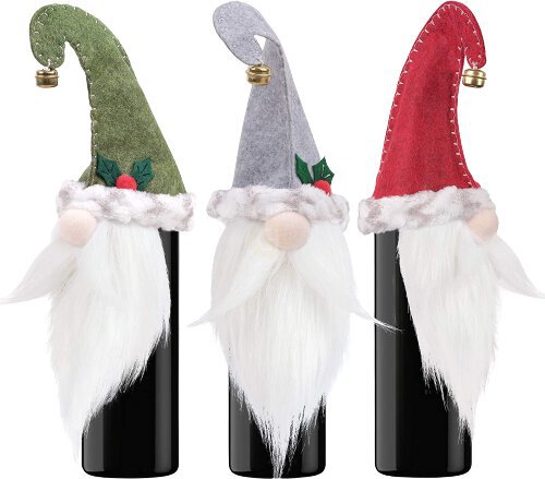 GNOME BOTTLE TOPPER - BT SANTA GNOME