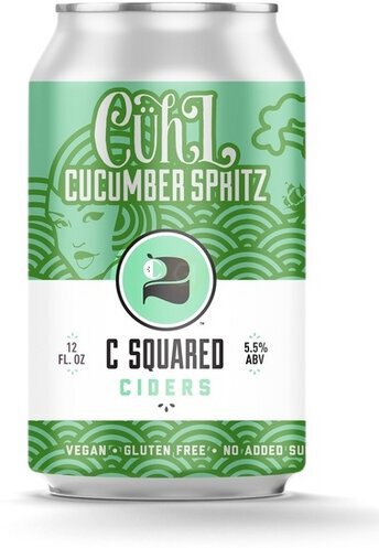 C Squared Cuhl Cucumber Mint Spritz Cider