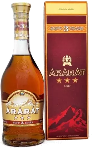 Ararat Year Armenian Brandy