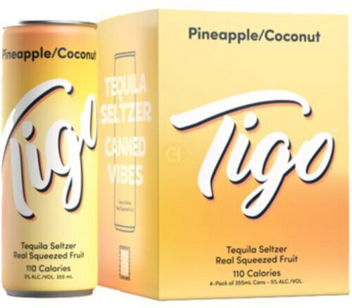 Tigo Tequila Seltzer Pineapplecoconut
