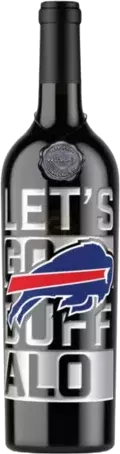 Mano's Let's Go Buffalo Bills Etched California Cabernet Sauvignon Nv
