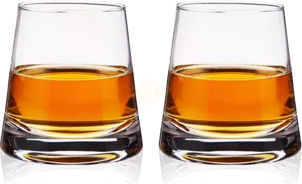 Viski Raye Burke Crystal Whiskey Glasses Set Of