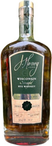 J Henry Wisconsin Small Batch Four Grain Rye