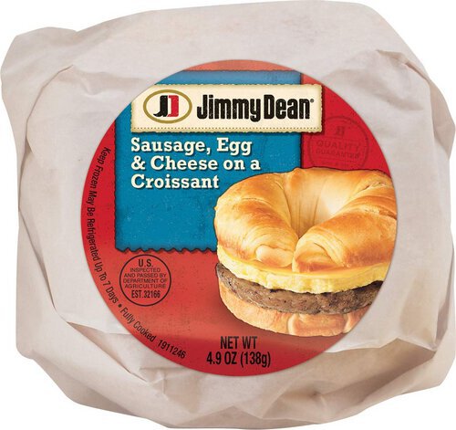 Jimmy Dean Croissant Sausage Cage Free Agg Cheese