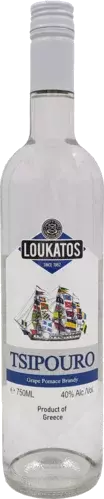 Loukatos Tsipouro Grape Brandy