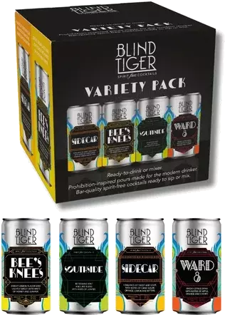Blind Tiger Mocktail Variety Pack 4pc