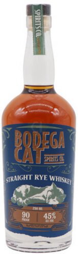 Bodega Cat Spirits Straight Rye Whiskey