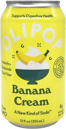 Olipop Banana Cream Sparkling Tonic