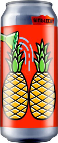 Singlecut Pineapple Green Plastic