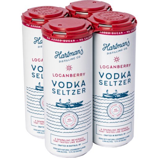 Hartman Vodka Sltzr Loganberry - Global Wine and Spirits