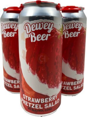 Dewey Beer Co Strawberry Pretzel Salad Cn16oz Ea