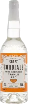 Rock Town Distillery Craft Cordials Triple Sec Orange Liqueur