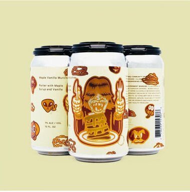 Marz Maple Vanilla Munchies 4 Pack Cans