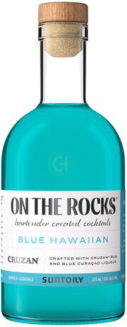 On The Rocks Cruzan Blue Hawaiian