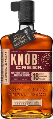 Knob Creek 18 Year Old Bourbon Whiskey