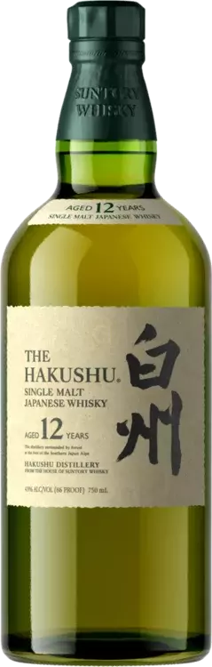 Hakushu 12 Year Old Single Malt Japanese Whisky - Gary's Liquors
