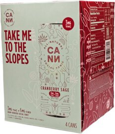 Cann Cranberry Sage 3mg Thc 6mg Cbd
