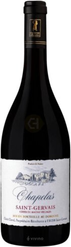 Red Wine Domaine Chapelas Cotes du Rhone