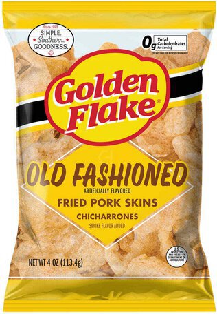 Golden Flake Old Fashioned Chicharrones Fried Pork Skins