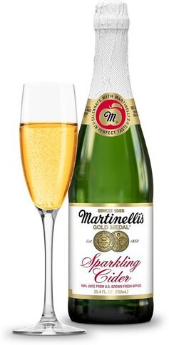 Martinellis Apple Cranberry Non Alcoholic Sparkling Cider