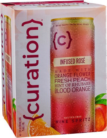 Curation Infused Rose Wine Spritz 4cn