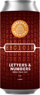 Cerebral Brewing Letters & Numbers