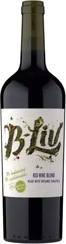 B Liv Red Blend Oranic Grapes