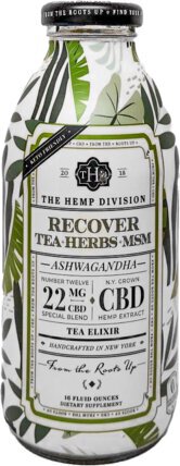 Hemp Division Recover Msm Bev 22mg Hemp Gf