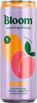 Bloom Sparkling Energy Peach Mango