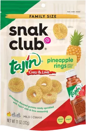 Snack Club Tajin Pineapple Rings