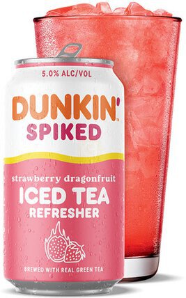 Dunkin Spiked Strawberry Dragonfruit Iced Tea