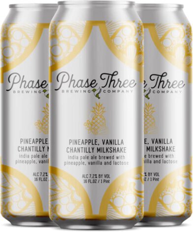 Bbb Phase Three Pineapple Vanilla Chantilly Milkshake Ipa