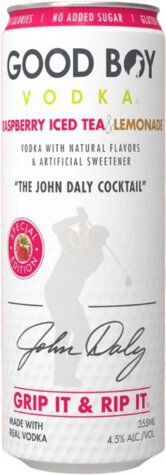 Good Boy The John Daly Cocktail Raspberry Ice Tea & Lemonade Sgl