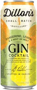 Dillons Tangerine Lemon Gin Rtd Sing