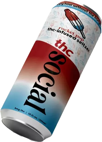 Thc Social Rocket Pop 5mg