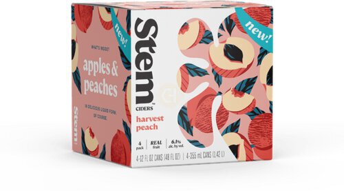 Stem Ciders Harvest Peach